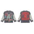 ROUGHPLAY Vintage Washed Graphic Oversized Long Sleeve T-Shirt