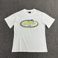 Dragon Graphic White T-Shirt Unisex Streetwear Casual Short Sleeve Tee
