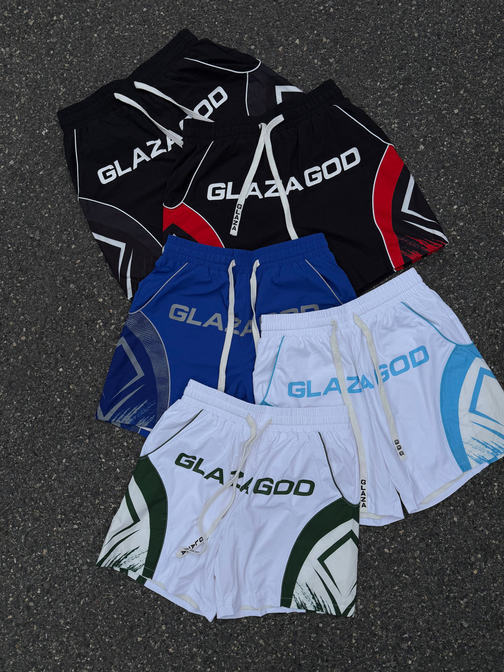 GLAZA GOD Short Waterproof Premium -BLUE 3