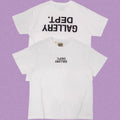 Gallery Dept. Inverted Logo Short Sleeve T-Shirt - White/Black