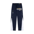Gallery Dept. "GALERIE DEPT." Logo Paint Splatter Contrast Panel Sweatpants - Navy Blue