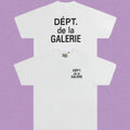 Gallery Dept. DÉPT. de la GALERIE Short Sleeve T-Shirt - White/Black